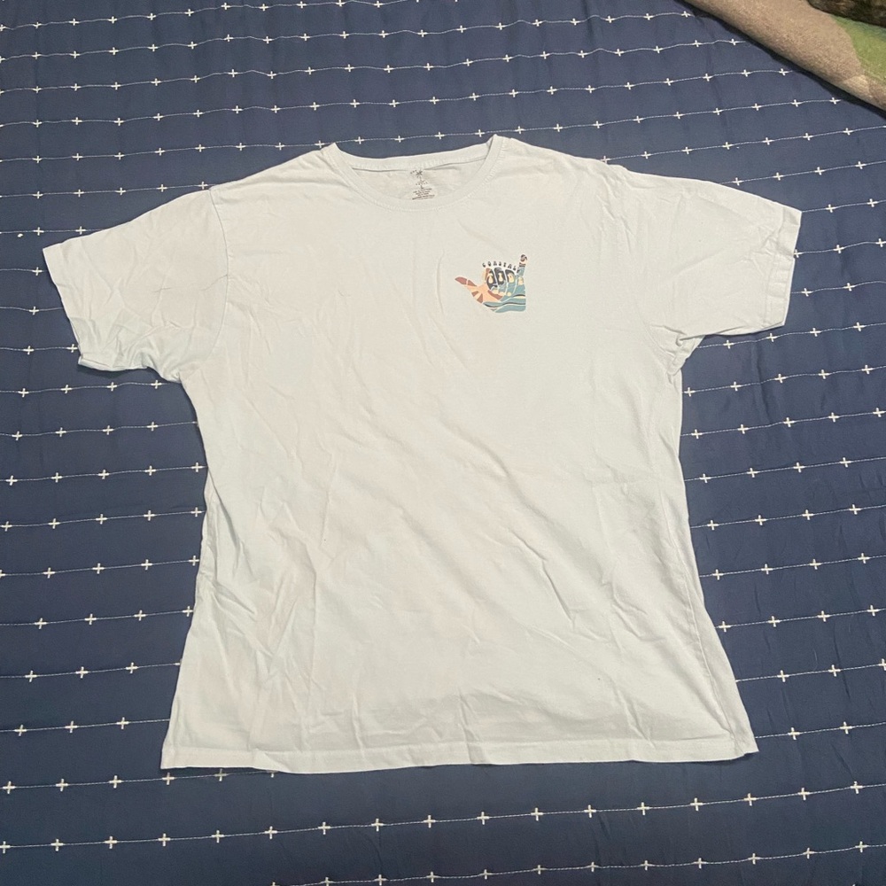 Coastal Swell Short Sleeve Tee with Graphic Design